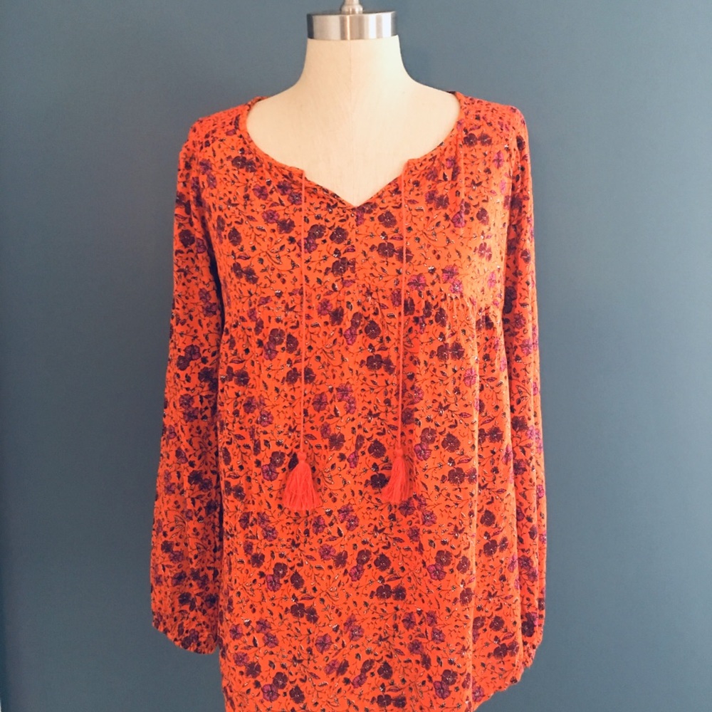 Old Navy floral blouse